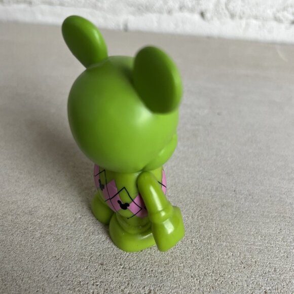 New Disney Vinylmation Urban Series 5 Green Argyle 3" Vinyl Figure - Picture 4 of 8